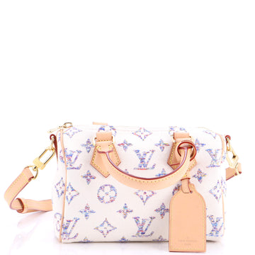 Speedy Bandouliere Bag Multicolor Monogram Jacquard 20