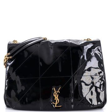 Jamie 4.3 Shoulder Bag Quilted Patent Large