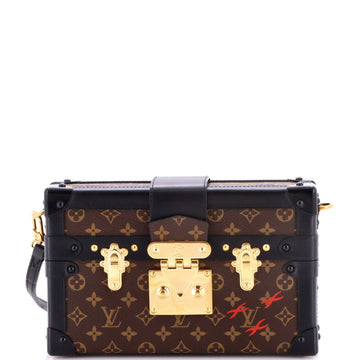 Petite Malle Handbag Monogram Canvas