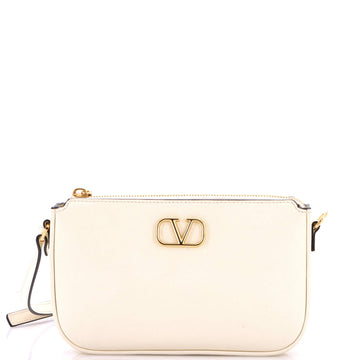 VLogo Convertible Crossbody Bag Leather Mini