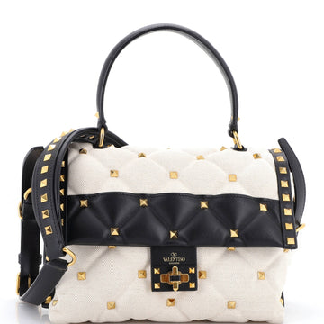 Candystud Top Handle Bag Leather Medium
