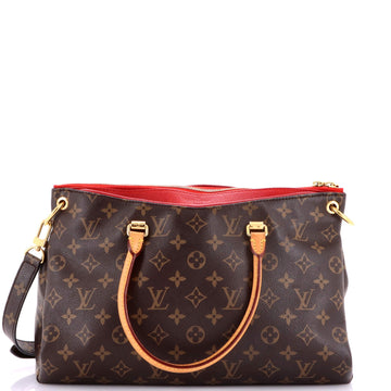 Pallas Tote Monogram Canvas with Leather