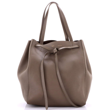 Phantom Tie Cabas Tote Leather Medium