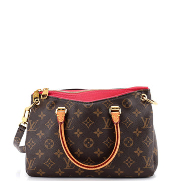 Pallas Tote Monogram Canvas with Leather BB