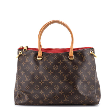 Pallas Tote Monogram Canvas with Leather
