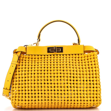 Peekaboo Bag Braided Leather Regular