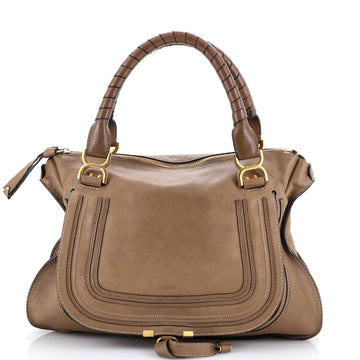 Marcie Satchel Leather Large