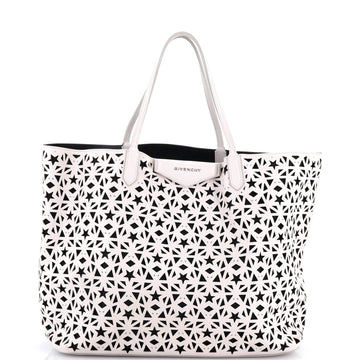 Antigona Shopper Laser Cut Leather Large