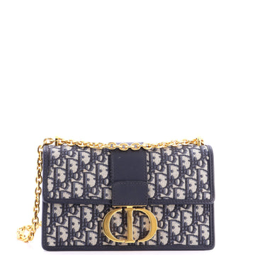 30 Montaigne Chain Flap Bag Oblique Canvas