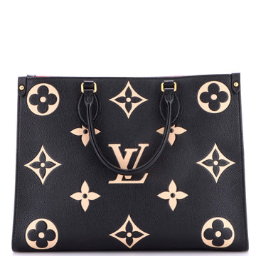 OnTheGo Tote Bicolor Monogram Empreinte Giant MM
