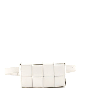 Cassette Belt Bag Maxi Intrecciato Leather