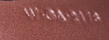 Symmetrical Shoulder Bag Leather Embossed Leather Mini
