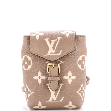 Tiny Backpack Bicolor Monogram Empreinte Giant