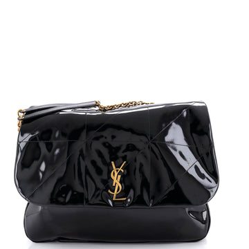 Jamie 4.3 Shoulder Bag Quilted Patent Large