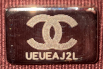 Wallet on Chain Quilted Leather