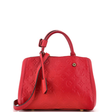Montaigne Handbag Monogram Empreinte Leather BB
