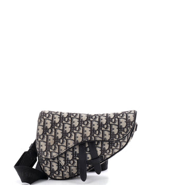 Saddle Crossbody Bag Oblique Canvas Mini