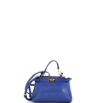 Peekaboo Bag Leather Micro