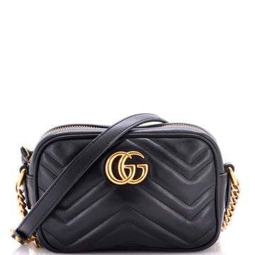 GG Marmont Shoulder Bag Matelasse Leather Mini
