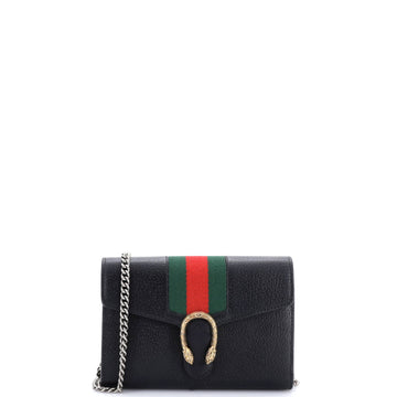 Dionysus Web Chain Wallet Leather Small