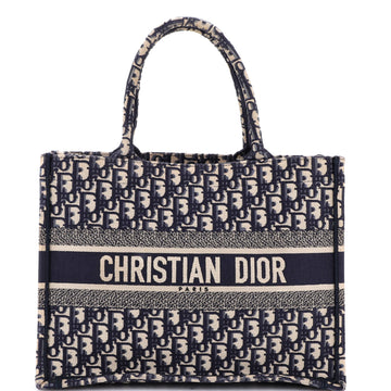 Book Tote Oblique Canvas Medium