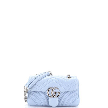 GG Marmont Flap Bag Matelasse Leather Mini