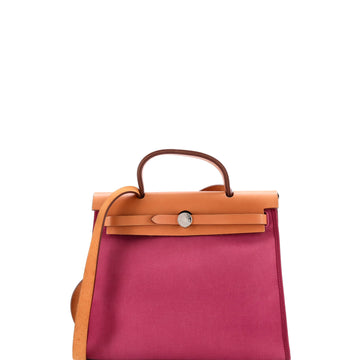 Herbag Zip Leather and Toile 31