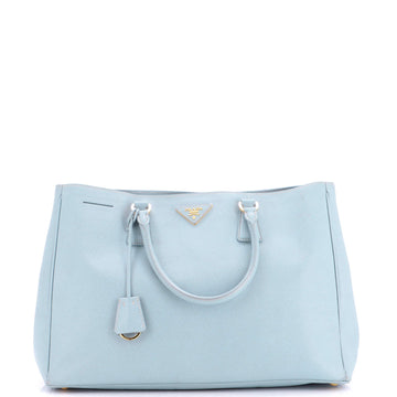 Lux Open Tote Saffiano Leather Large
