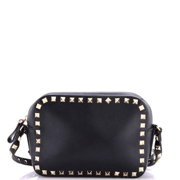 Rockstud Camera Crossbody Bag Leather
