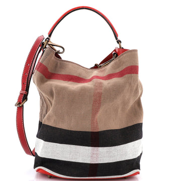 Ashby Bag House Check Canvas Medium