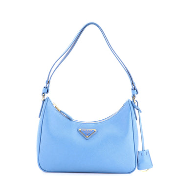Re-Edition Hobo Saffiano Leather Mini