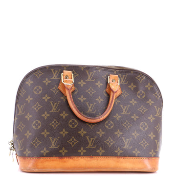 Vintage Alma Handbag Monogram Canvas PM