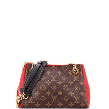 Surene Handbag Monogram Canvas with Leather BB