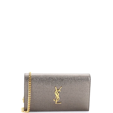 Classic Monogram Wallet on Chain Leather