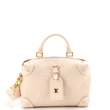 Petite Malle Souple Handbag Monogram Empreinte Leather