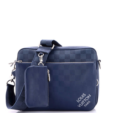 Trio Messenger Bag Damier Infini Leather