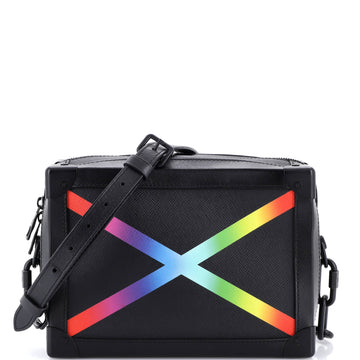 Soft Trunk Bag Rainbow Taiga Leather