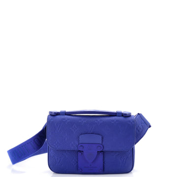 S Lock Sling Bag Monogram Taurillon Leather
