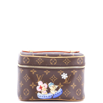 Nice Vanity Case Limited Edition Vivienne Xmas Monogram Canvas Mini