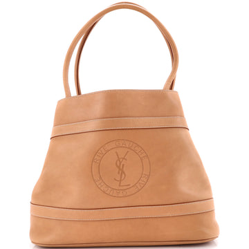 Rive Gauche Tote Bag Leather Large