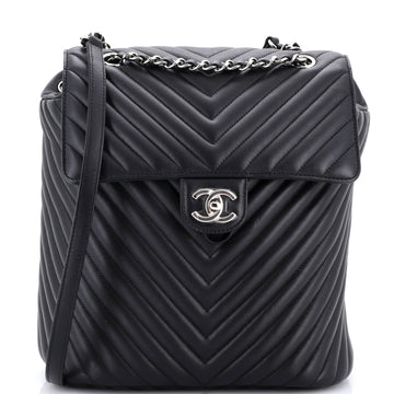 Urban Spirit Backpack Chevron Leather Large