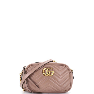 GG Marmont Shoulder Bag Matelasse Leather Small