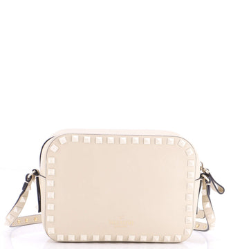 Rockstud Camera Crossbody Bag Leather