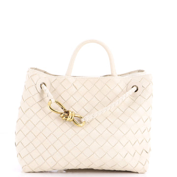 Andiamo Top Handle Bag Intrecciato Nappa Small
