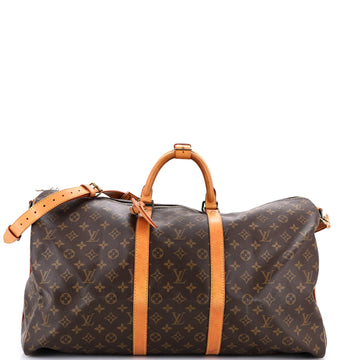 Keepall Bandouliere Bag Monogram Canvas 55