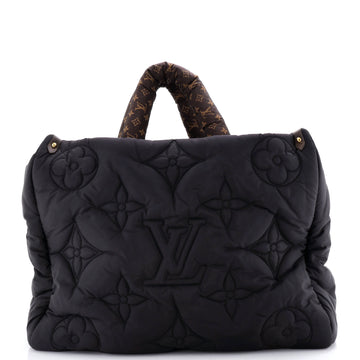 Pillow OnTheGo Tote Monogram Quilted Econyl Nylon GM