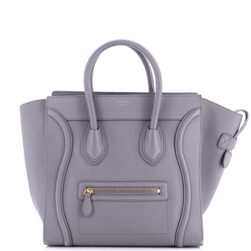 Luggage Bag Grainy Leather Mini