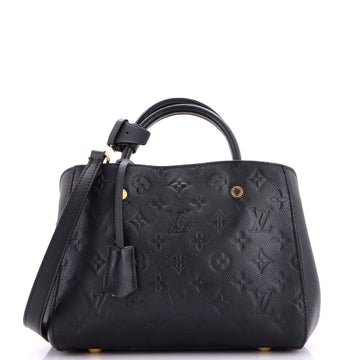 Montaigne Handbag Monogram Empreinte Leather BB