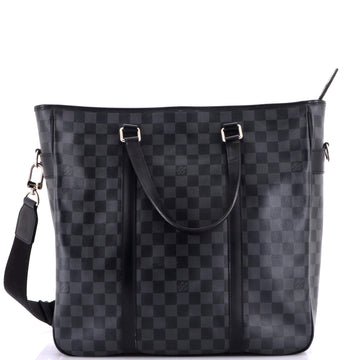 Tadao Handbag Damier Graphite MM