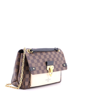 Vavin Handbag Damier with Leather PM